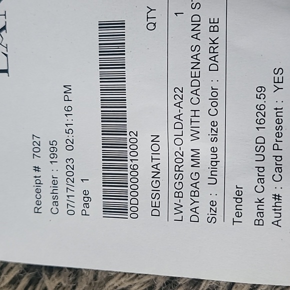 Lanvin GRAINED LEATHER BOGEY DAY BAG - Picture 12 of 13